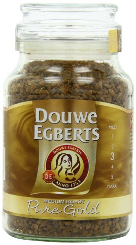 Douwe Egberts Pure Gold Instant Coffee, Medium Roast, 6.7-Ounce, 190g (Packaging May Vary)