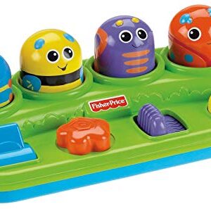 Fisher-Price Brilliant Basics Boppin' Activity Bugs, Pop-Up Infant Toy [Amazon Exclusive]