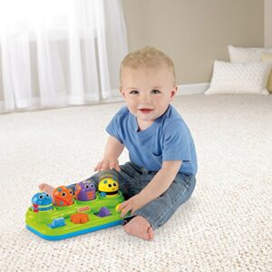 Fisher-Price Brilliant Basics Boppin' Activity Bugs, Pop-Up Infant Toy [Amazon Exclusive]