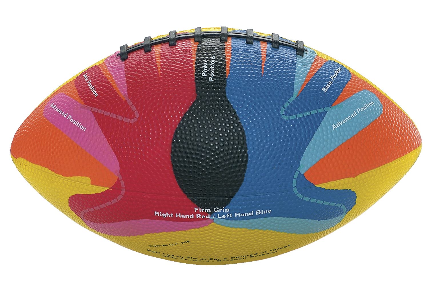 SportimeMax Hands-On Junior Size 6 Football, Multiple Colors