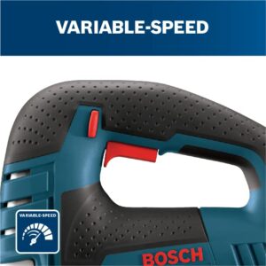 BOSCH JS470E 120V 7.0-Amp Corded Top-Handle Jig Saw, Blue