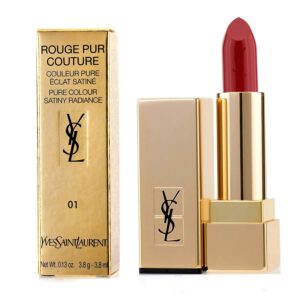 Yves Saint Laurent ROUGE PUR COUTURE SPF15Pure Colour Satiny Radiance 1 Le Rouge, 1 Count