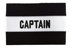 kwik goal adult captain arm band, black