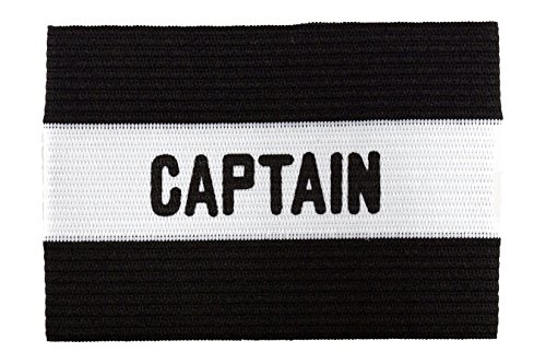 Kwik Goal Adult Captain Arm Band, Black