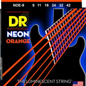 DR Strings HI-DEF NEON Electric Guitar Strings (NOE-9)