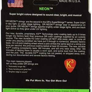 DR Strings HI-DEF NEON Electric Guitar Strings (NGE-11)