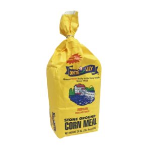 pack of 3 dixie lily medium enriched white stone ground corn meal 24oz