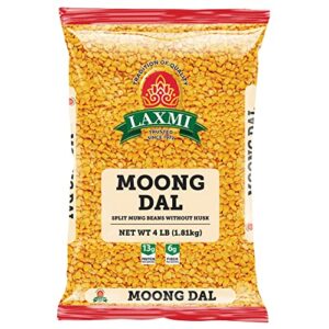 Laxmi Moong Dal (Split Mung Beans), 4 Pounds