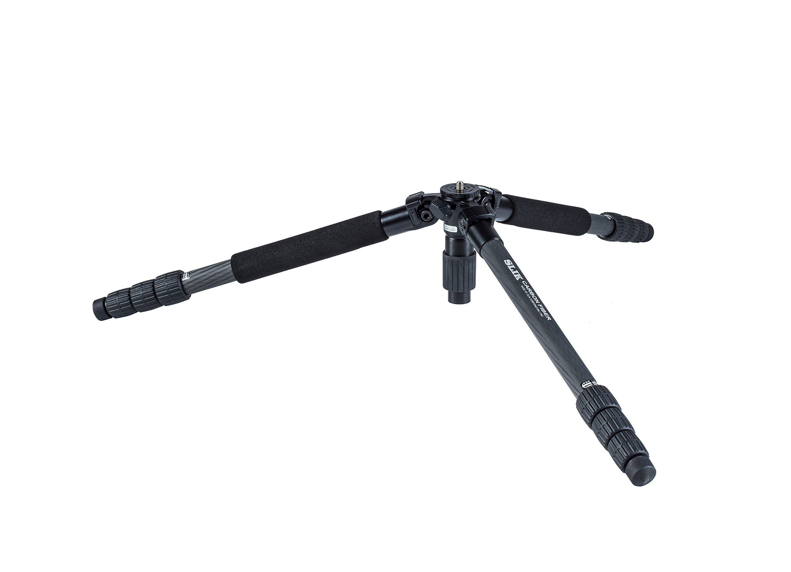 SLIK Pro 824 CF 4-Section Carbon Fiber Tripod - Black