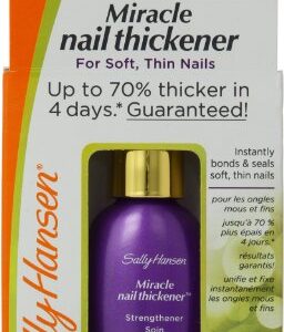 Sally Hansen Miracle Nail Thickener™, Nail Strengthener, Includes Calcium and Ceramic Gel Formula