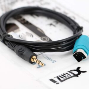 Xtenzi Aftermarket Replacement AUX in UNI Link Cable to 3.5mm compatible with Alpine KCE-237B Convertor Lead