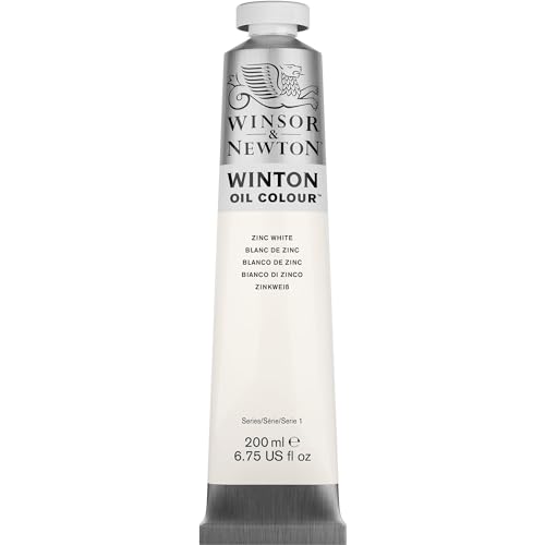 Winsor & Newton Winton Oil Color, 200ml (6.75-oz) Tube, Zinc White