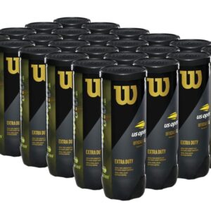 Wilson - WRT106200 - CASE of US Open Extra Duty Tennis Ball - 24-Can/72 Balls