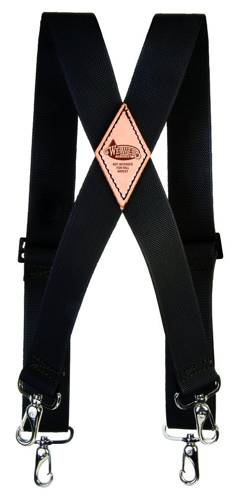 Weaver Leather Arborist Nylon Saddle Suspenders, Black