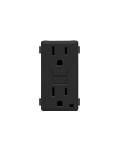 leviton rkg15-ob renu 15-amp tamper resistant gfci color change kit face cover, onyx black