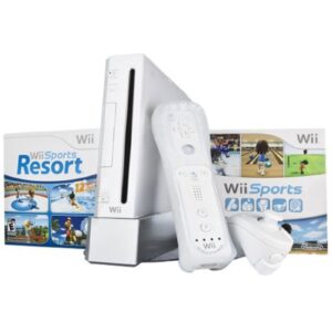 wii bundle with wii sports & wii sports resort - white