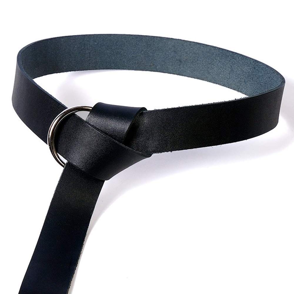 By The Sword Medieval Ring Belt, Black