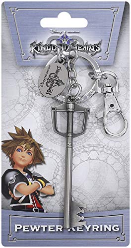 Disney Kingdom Hearts Sora Sword Pewter Keyring