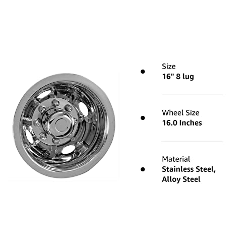 Rear Wheel Simulator 16" Snap on single piece