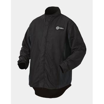 Welding Jacket, 2XL, 30", Black/Navy