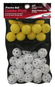 practice ball combo pack golf ball size multi sport