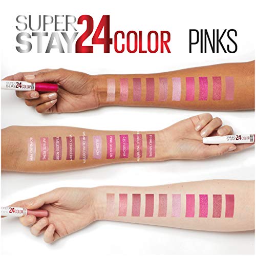 Maybelline SuperStay 24 2-Step Liquid Lipstick Makeup, Reliable Raspberry, 1 kit