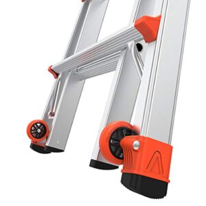 Little Giant Ladders, Revolution, M22, 22 ft, Multi-Position Ladder, Aluminum, Type 1A, 300, 300 lbs weight rating, (12022)