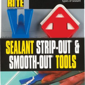 Everbuild Seal Rite Strip and Smooth Out Sealant Tool Twin Pack