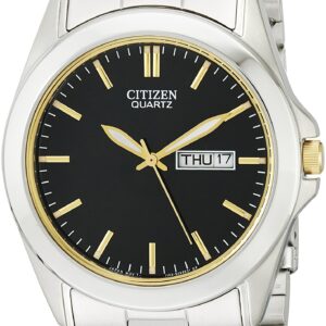 Citizen Quartz Mens Watch, Stainless Steel, Classic, Two-Tone (Model: BF0584-56E)