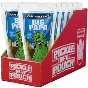 van holten's pickles - big papa pickle-in-a-pouch - 12 pack