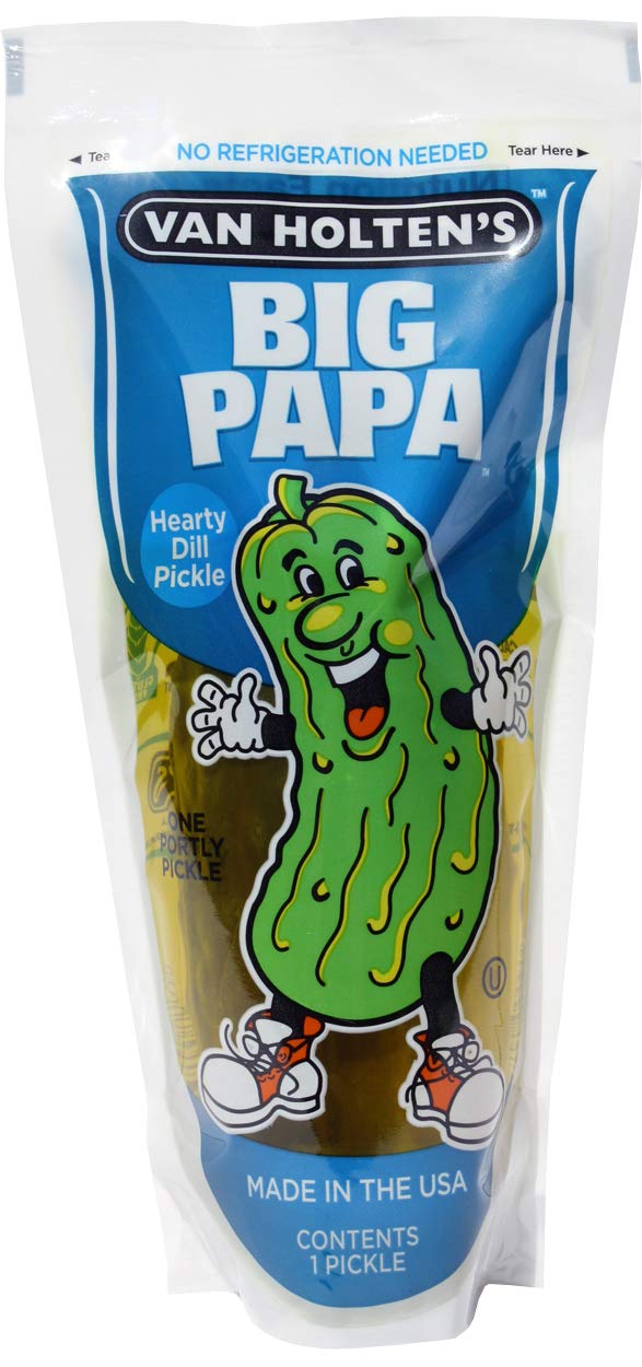 Van Holten's Pickles - Big Papa Pickle-In-A-Pouch - 12 Pack