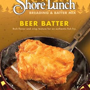 Shore Lunch Batter Mix Beer Batter Mix, 9 Oz, 6 Pack