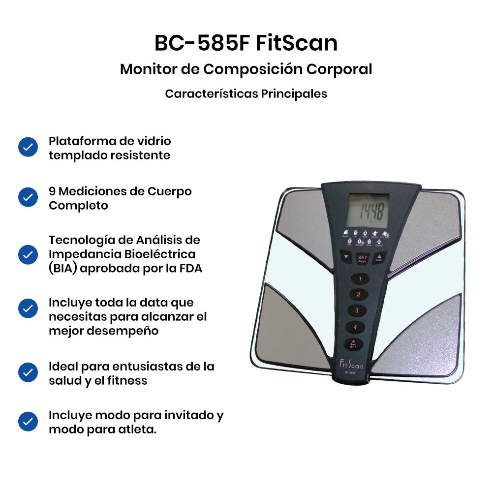 Tanita BC-585F FitScan Body Composition Monitor