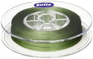 sufix 832 braid 30 lb low-vis green 300 yards