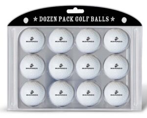 team golf military marines golf balls, 12 pack dozen regulation size golf balls, 12 pack, full color durable team imprint