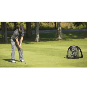 Callaway Chip-Shot Golf Chipping Net, Collapsible Golf Net for Outdoor & Indoor Practice, Black