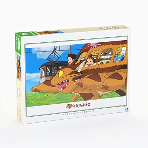 Ensky My Neighbor Totoro 1000 Piece Jigsaw Puzzle, Cat Bus, 19.7 x 29.5 inches (50 x 75 cm)