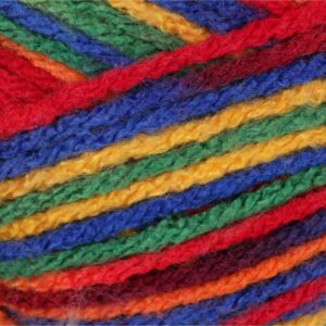 Patons CANADIANA VARG Yarn, Rainbow Variegate