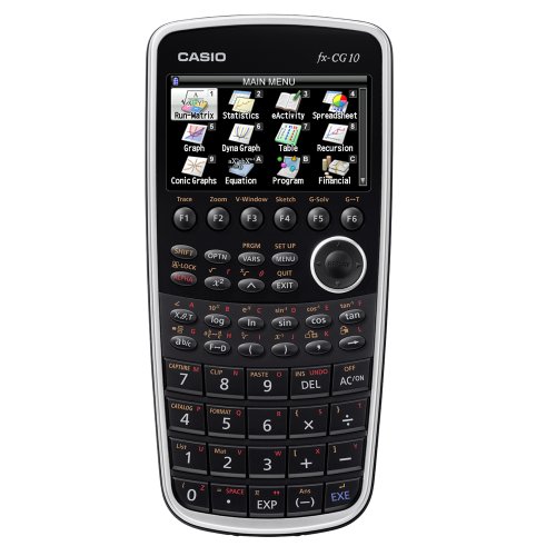 Casio FX-CG10 PRIZM Color Graphing Calculator (Black), One Size