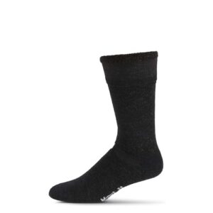 Merino Wool Ski and Snowboard Sock Black XL