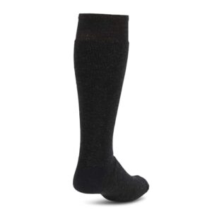 Merino Wool Ski and Snowboard Sock Black Large