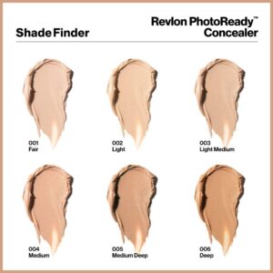 Revlon PhotoReady Concealer Stick, Creamy Medium Coverage Color Correcting Face Makeup, Deep (006), 0.16 oz