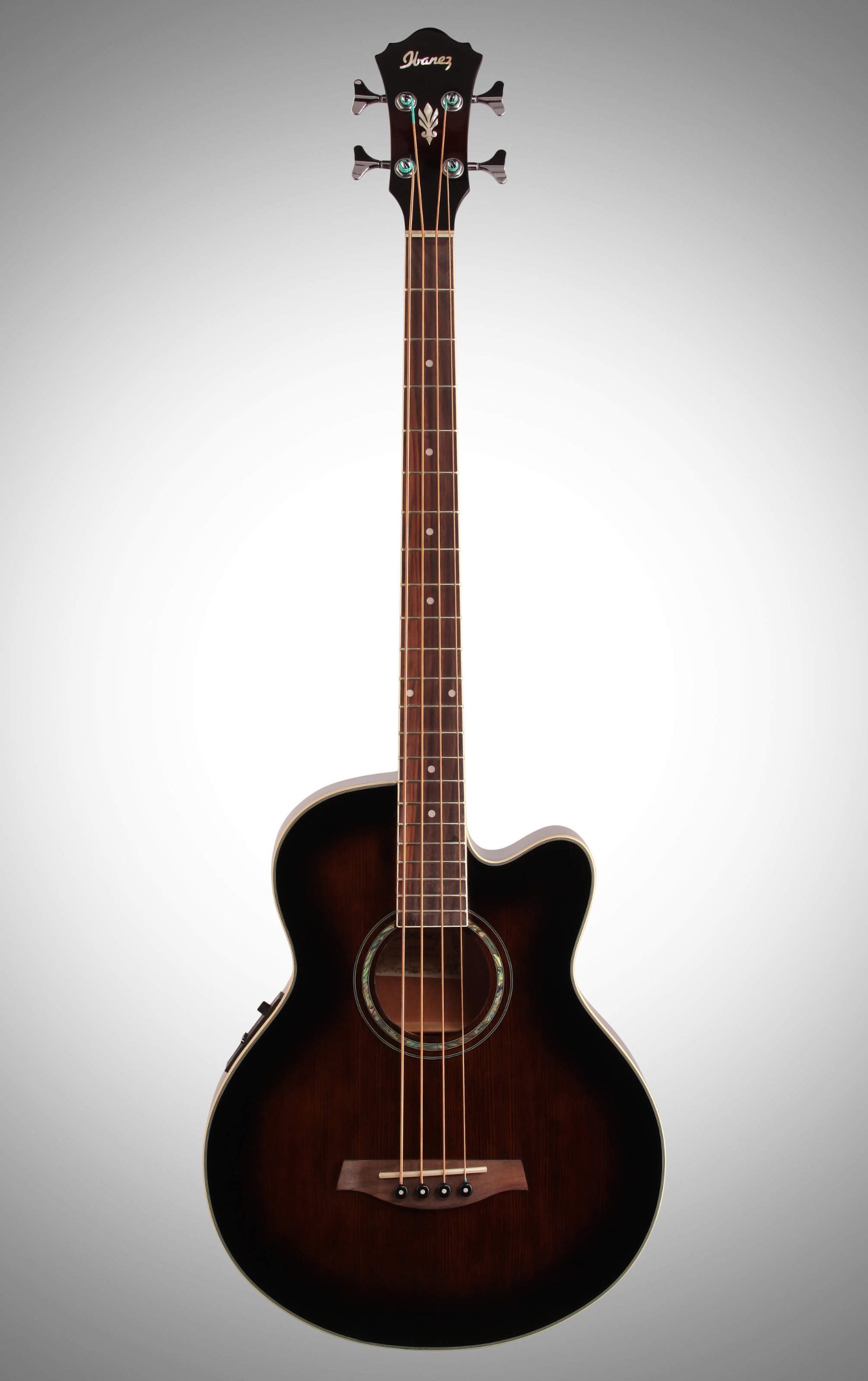 Ibanez Acoustic-Electric Bass Guitar Dark Violin Sunburst