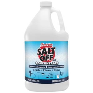 star brite salt off concentrate - 1 gallon - ultimate salt remover wash & marine engine flush for boats, vehicles, trailers, and more (093900n)