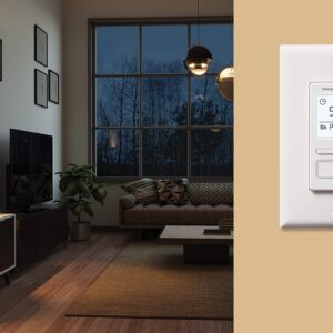 Honeywell Home RPLS740B ECONOswitch 7-Day Solar Programmable Switch, Lights and Motors, Indoor and Outdoor, Energy Saving