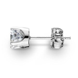 1/4ct Single Diamond Single Stud 14K White Gold