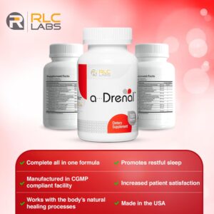 RLC, a-Drenal, Adrenal Support for Stress Relief and Energy, 120 Capsules