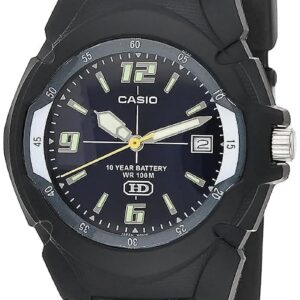 Casio Men's MW600F-2AV Sport Watch with Black Resin Band