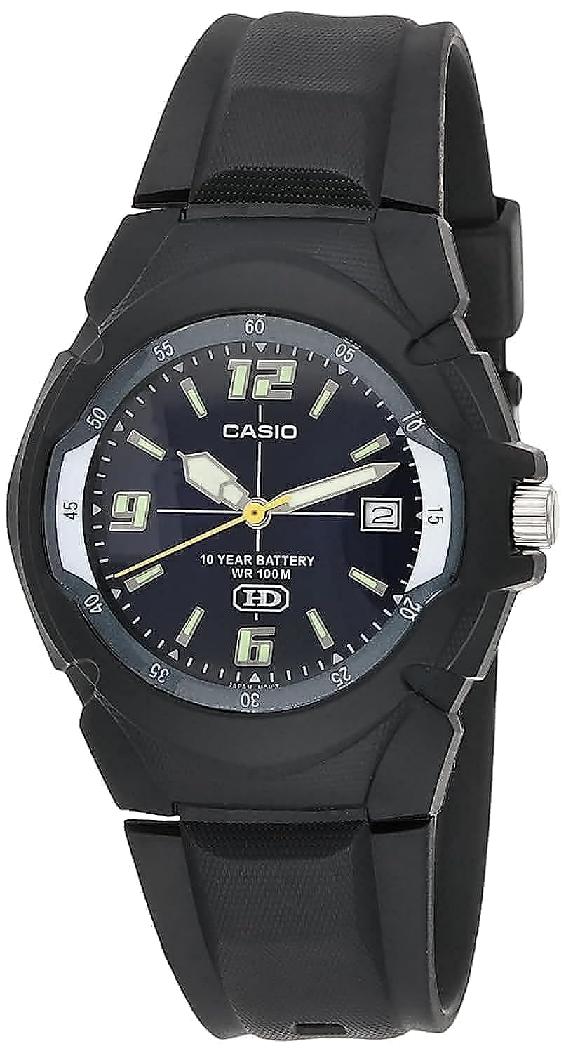 Casio Men's MW600F-2AV Sport Watch with Black Resin Band