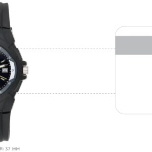 Casio Men's MW600F-2AV Sport Watch with Black Resin Band